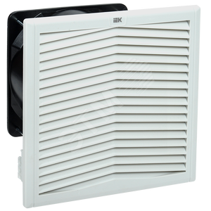 Вентилятор с фильтром ВФИ 105м3/час IP55 черный   RAL9011 IEK - IEK (ИЭК)
