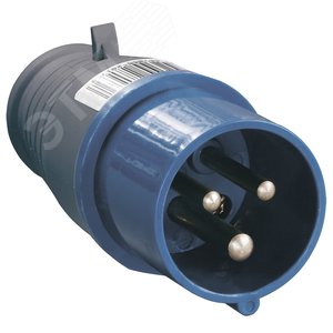 Вилка кабельная 16А 2Р+E IР44 переносная 250В 013 - IEK (ИЭК)