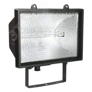 Прожектор ИО-1500Вт симметричный черный IP54 (LPI01-1-1500-K02)