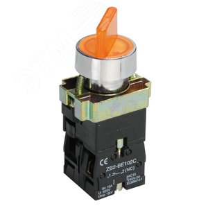 Переключатель LAY5-BK2565 2 позиции желтый