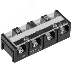 Блок зажимов БЗН ТС-604 16 мм2 60A 4 пары - IEK (ИЭК)