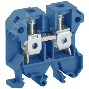 Клемма винтовая КВИ-16мм2 синяя