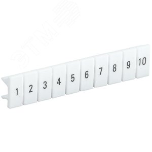 Маркеры для КПИ-2,5мм2 с нумерацией №№ 1-10 - IEK (ИЭК)