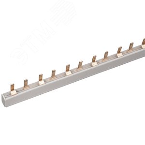 Шина соединительная типа PIN (штырь) двухфазная 63А (1м) - IEK (ИЭК)