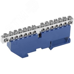 Шина N ''ноль'' на DIN-изоляторе Ni ШНИ-6х9-14-Д-С