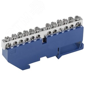 Шина N ''ноль'' на DIN-изоляторе Ni ШНИ-6х9-12-Д-С