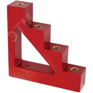 Изолятор ступенчатый ИС4-30 (М8) силовой с болтом - IEK (ИЭК)