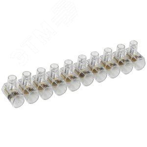 Зажим винтовой концевой изолированный КЗВИ 6.0мм2 10x1