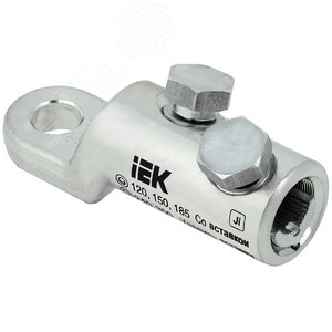 Наконечник болтовой луженый НБЛ 120-300-16/2 35кВ - IEK (ИЭК)
