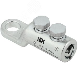 Наконечник болтовой луженый НБЛ 35-150-16/2 35кВ - IEK (ИЭК)