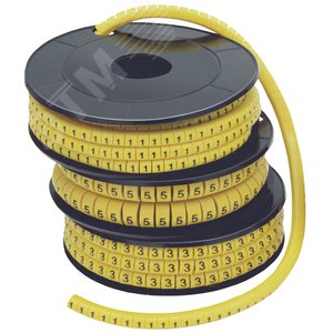 Кольцо маркировочное 1-2.5мм (B) МК 1000шт/ролл