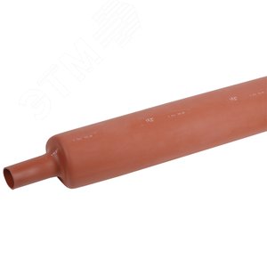 Трубка термоусаживаемая ТТШс 65/25 10кВ 2.5:1 красная (15м)