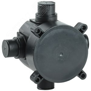 Коробка установочная d=70х72мм для монолит. стр. черная - IEK (ИЭК)