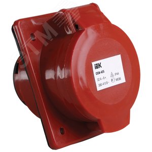 Розетка кабельная 32А 3Р+N+Е IР44 скрытая 380В 425 - IEK (ИЭК)