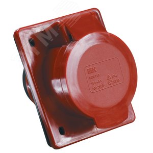 Розетка 424 скрытая 3Р+РЕ 32А 380В IP44 - IEK (ИЭК)