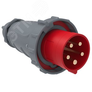 MAGNUM Вилка переносная ССИ-035 63А 3Р+РЕ+N 380В IP67 - IEK (ИЭК)