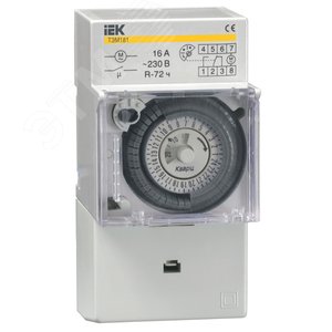 Таймер ТЭМ 181 16А 230В DIN-рейка - IEK (ИЭК)