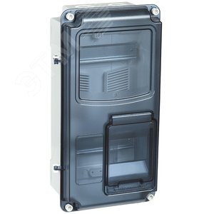 Корпус пластиковый ЩУРн-П 1/8 IP66 PC LIGHT - IEK (ИЭК)