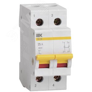 Выключатель нагрузки 2п ВН-32 25А - IEK (ИЭК)