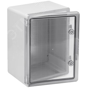 Корпус пластиковый ЩМПп 400х300х220мм прозрачная  дверь УХЛ1 IP65 - IEK (ИЭК)