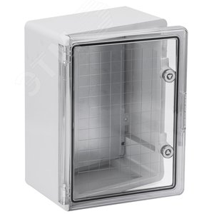 Корпус пластиковый ЩМПп 400х300х170мм прозрачная  дверь  УХЛ1 IP65 - IEK (ИЭК)