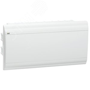 Бокс ЩРВ-П-18 модулей встраиваемый пластик IP41 PRIME белая дверь