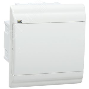 Бокс ЩРВ-П-6 модулей встраиваемый пластик IP41 PRIME белая дверь - IEK (ИЭК)