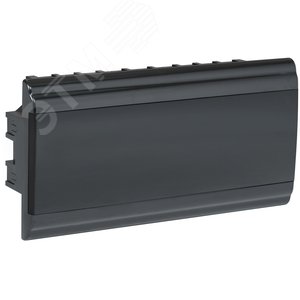 Корпус модульный пл. встр. ЩРВ-П-18 PRIME черный IP41