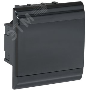 Корпус модульный пл. встр. ЩРВ-П-6 PRIME черный IP41 - IEK (ИЭК)