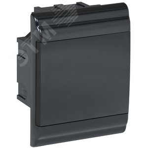 Корпус модульный пл. встр. ЩРВ-П-4 PRIME черный IP41 - IEK (ИЭК)