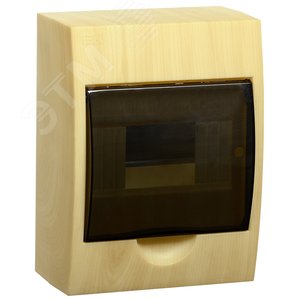 Корпус модульный пластиковый навесной ЩРН-П-6 (сосна) IP41 - IEK (ИЭК)