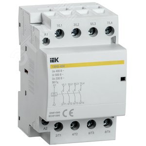 Контактор модульный КМ40-40М AC/DC - IEK (ИЭК)