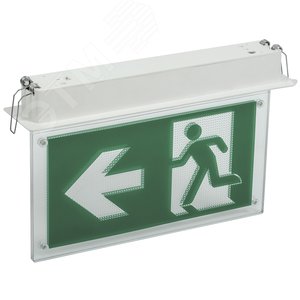 Светильник эвакуационный ССА3001 встраиваемый двусторонний сменный знак 3 ч 3 Вт LIGHTING