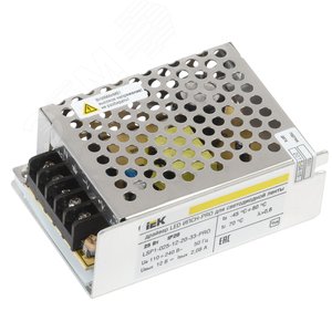 Драйвер LED ИПСН-PRO 25Вт 12 В блок - клеммы IP20 - IEK (ИЭК)