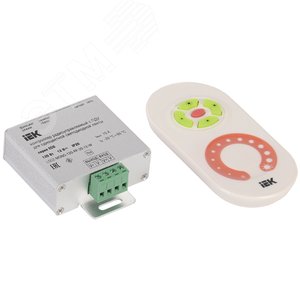 Контроллер с ПДУ радио MONO 1 канал 12 В 10 А 120 Вт белый - IEK (ИЭК)