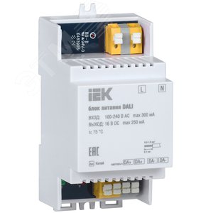 Блок питания DALI 250мА на DIN-рейку IEK