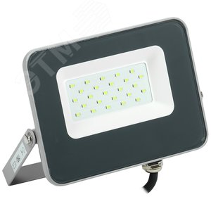 Прожектор светодиодный СДО 07-20G green IP65 серый