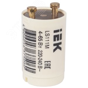 Стартер LS111M 4-65Вт.. 220-240В - IEK (ИЭК)