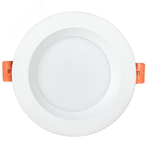 Светильник светодиодный ДВО 1801 PRO белый круг 10Вт 3000K IP40 IEK