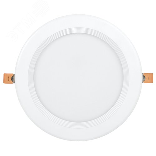 Светильник даунлайт светодиодный встраиваемый ДВО 1804 PRO белый круг 40Вт 4000K IP40