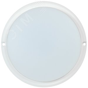 Светильник светодиодный ДПО 4001 8 Вт IP54 4000K круг белый пластик - IEK (ИЭК)