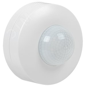 Датчик движения ДД 027 белый 1200 Вт 360 градусов 12м IP20 - IEK (ИЭК)