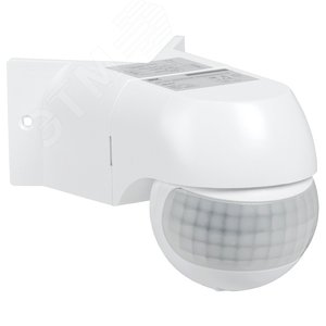 Датчик движения ИК угловой 800w 180 гр. 12м IP44 белый (LDD11-016-800-001) - IEK (ИЭК)