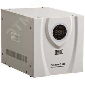 Стабилизаторы напряжения EXTENSIVE переносные 5 (IVS23-1-05000) - IEK (ИЭК)