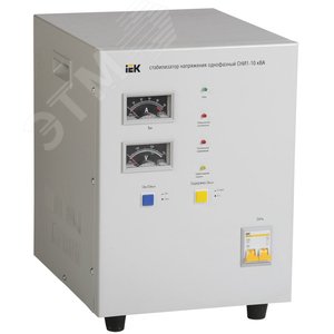 Стабилизатор напряжения  однофазный 10 кВА СНИ1-10 кВА (IVS10-1-10000) - IEK (ИЭК)