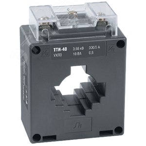 Трансформатор тока ТТИ-40 500/5А 10ВА класс точности 0,. (ITT30-2-10-0500)