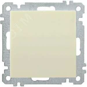 ВС10-1-0-Б Выключатель одноклавишный 10А BOLERO кремовый IEK (EVB10-K33-10) - IEK (ИЭК)
