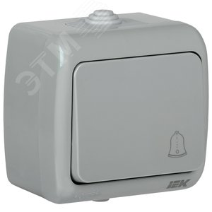 AQUATIC Выключатель кнопочный 10А  IP54           ВС-20-1-3-A - IEK (ИЭК)
