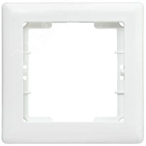 Рамка одноместная BOLERO белый (EMB12-K01)