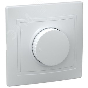 KVARTA Светорегулятор поворотный 400Вт ВСР10-1-0-КБ белый GENERICA - IEK (ИЭК)